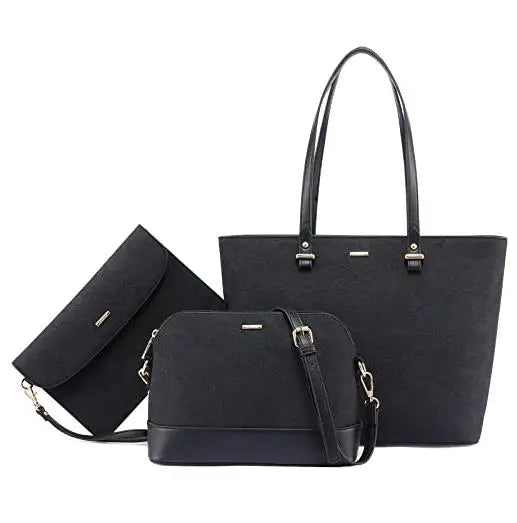 LOVEVOOK 2023 Designer Women’s Tote Bag Set – Fashion PU Leather Handbags, Luxury Crossbody Bags & Purses Marivic