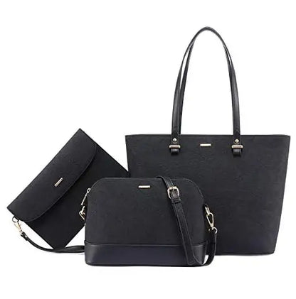 LOVEVOOK 2023 Designer Women’s Tote Bag Set – Fashion PU Leather Handbags, Luxury Crossbody Bags & Purses Marivic