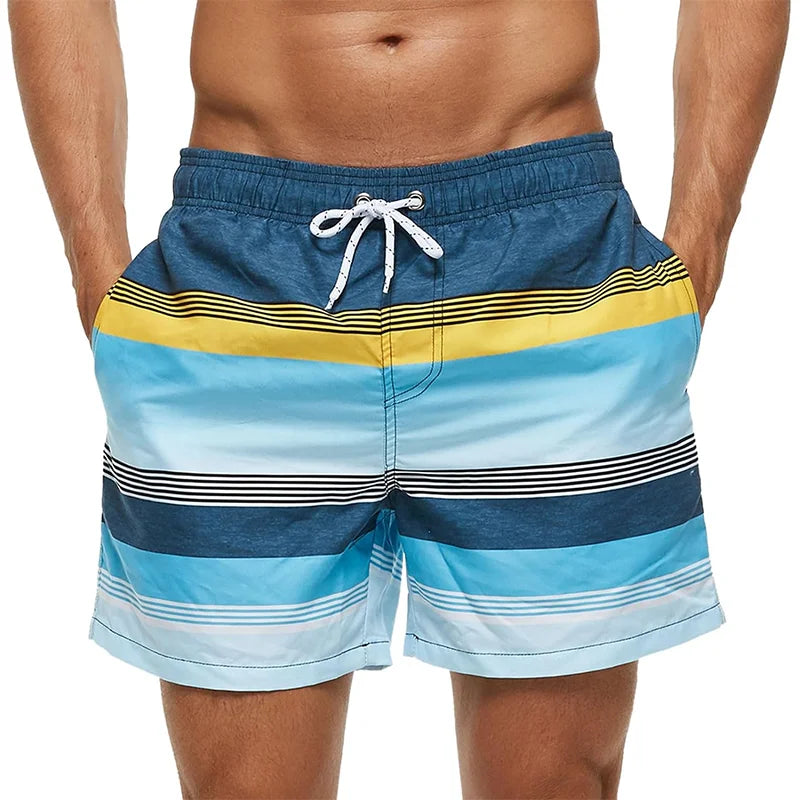 Men Beach Shorts Breathable Quick Dry