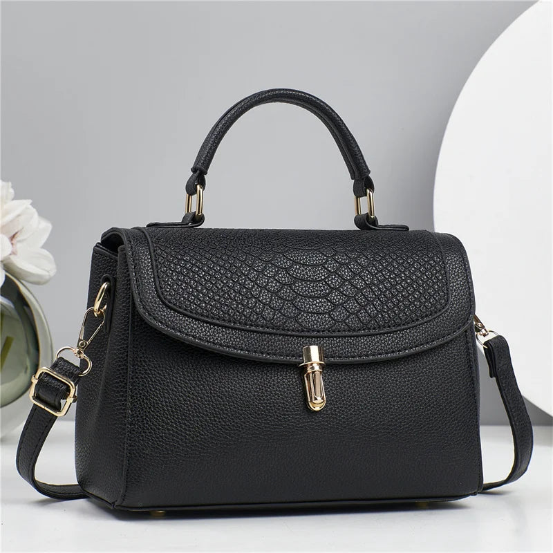 Stylish Ladies' PU Leather Handbag – Perfect for Office, Daily Use, and Shopping Crisdel