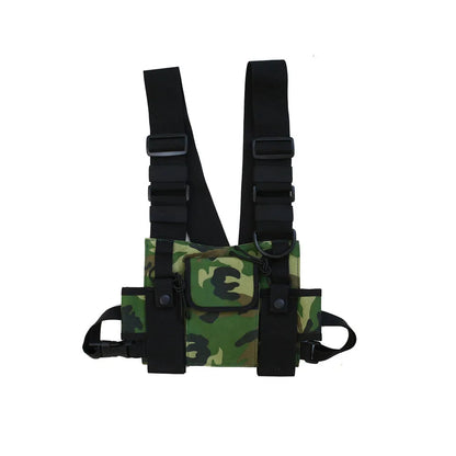 Unisex Hip-Hop Tactical Chest Bag – Streetwear Shoulder Vest Bag with Multifunctional Pockets for Outdoor, Waist, and Everyday Use Felix