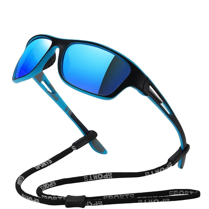 Luxury Polarized Sports Sunglasses for Men | Classic Driving, Fishing, and Travel Shades Blake