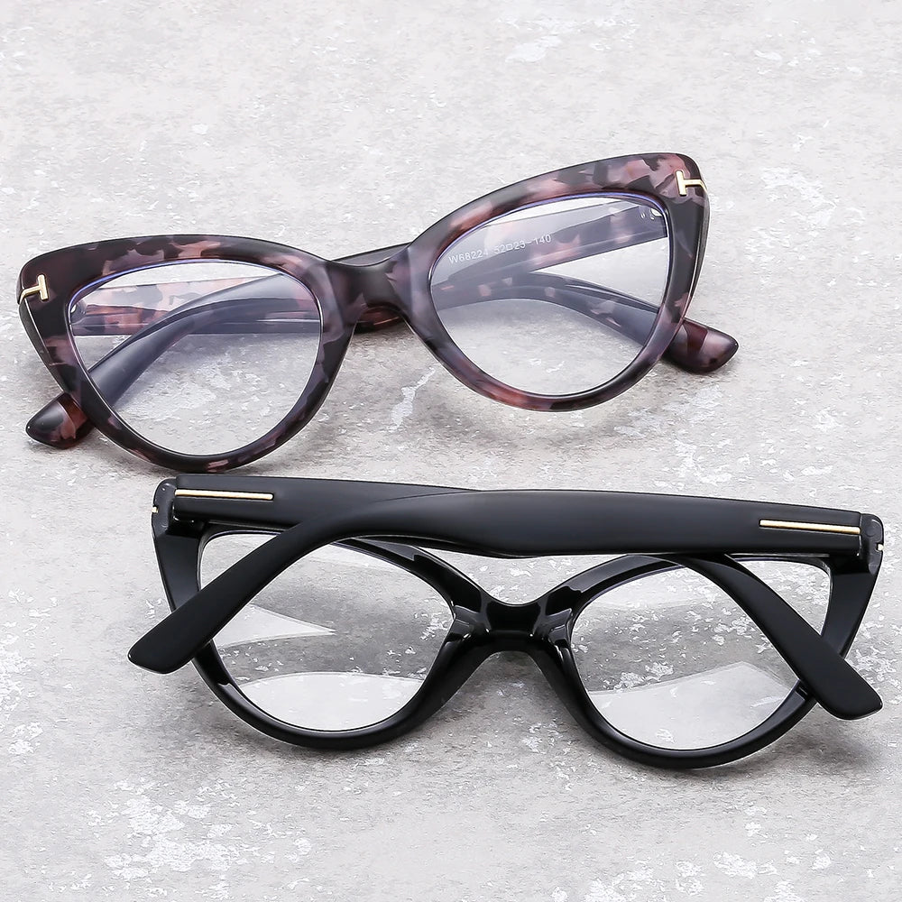 Full-Rim Squared Frame Blue Light Blocking Glasses | High-Quality Fashionable Eyewear for Men, Women, and Unisex Presbyopia Correction Esme