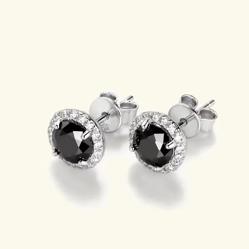 0.5-1 Carat Moissanite Earrings for Women – 925 Sterling Silver, Elegant & Trendy Design Eden