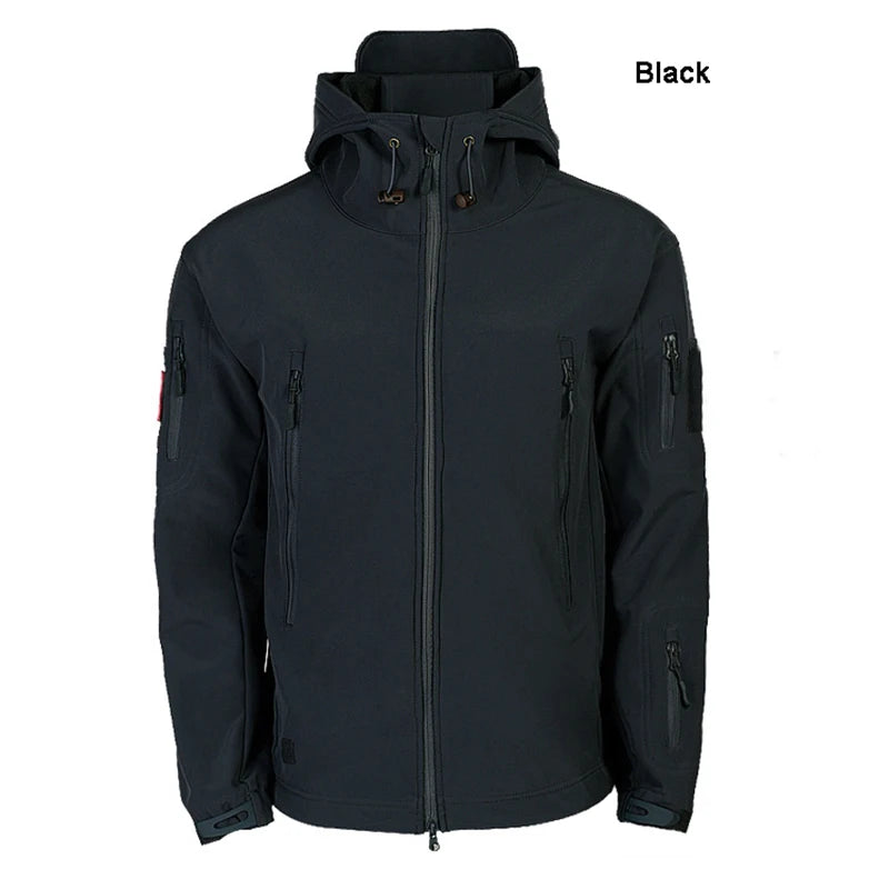 Men's Winter Jacket – Waterproof, Warm Outdoor Coat with Fleece, Velvet-Lined, Casual Thicken Mountaineering Outerwear Aragorn