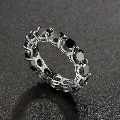 0.5Ct S925 Silver Moissanite Couple Rings | Single Row Diamond Design | Perfect for Birthdays & Special Occasions Katherine
