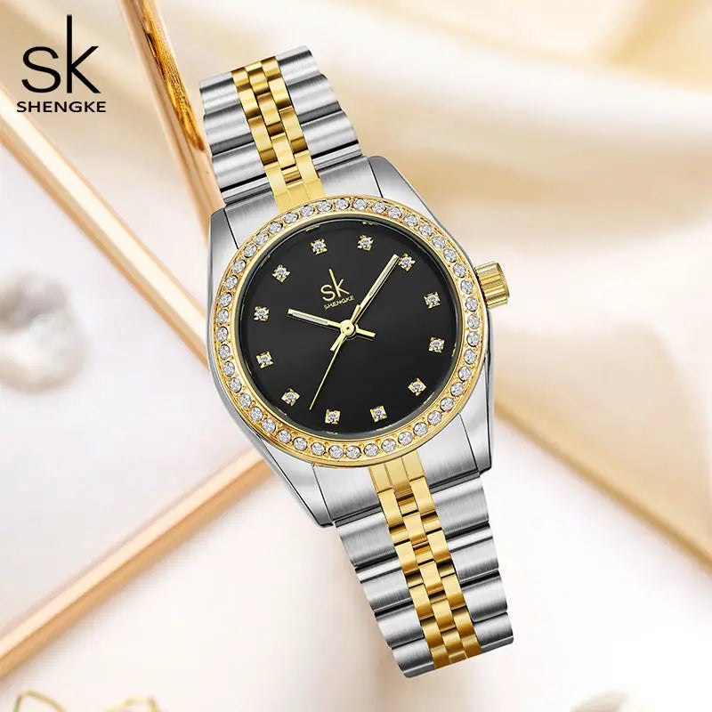 SK Gold Women’s Watch – Luxury Ladies Wristwatch Factory Outlet | Montre Femme | Reloj Para Mujer