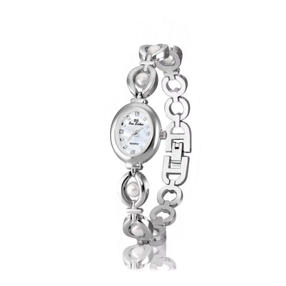 Luxury Watch for Women – High-Quality Fashion Pearl Bracelet Wristwatch, Elegant Gift for Ladies Marion