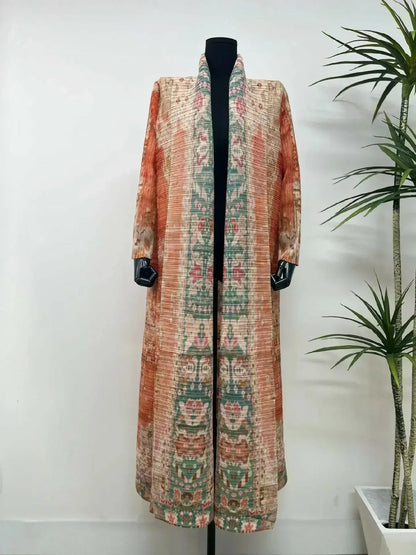 Middle Eastern Muslim Women's Clothing – Loose Arab Robe, Long Blouse, and Abaya Aaliyah