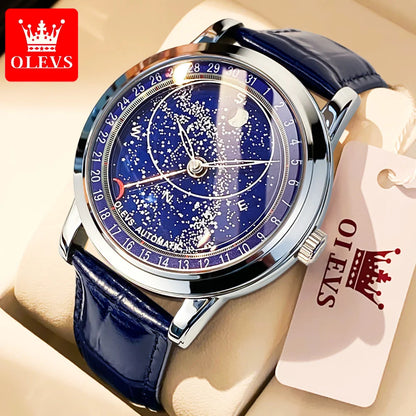 OLEVS 9923 Women's Luxury Watch - Fashion Roman Dial Wristwatch with Diamonds, Waterproof and Luminous Design