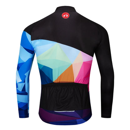 Men's Long Sleeve Cycling Jersey – Autumn MTB Bike Shirt for Outdoor Sports, Breathable Bicycle Clothing Bastien