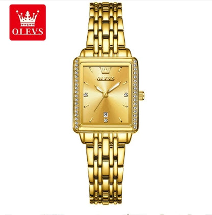 OLEVS 9995 Women's Elegant Quartz Watch – Chic Waterproof Design, Auto Date, Luminous Dial