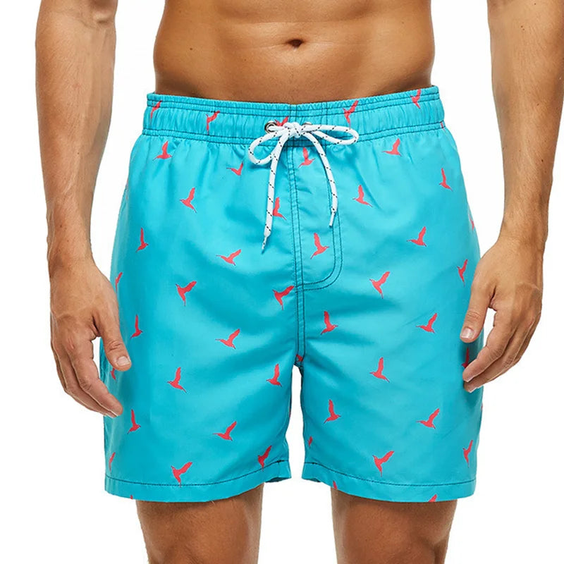 Men Beach Shorts Breathable Quick Dry