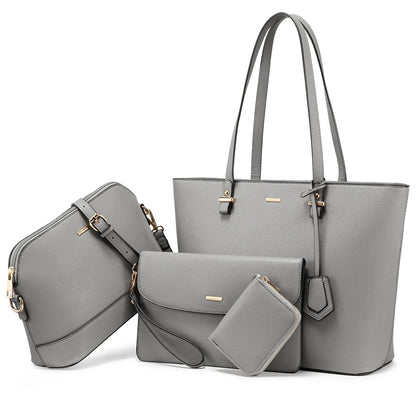 LOVEVOOK 2023 Designer Women’s Tote Bag Set – Fashion PU Leather Handbags, Luxury Crossbody Bags & Purses Marivic