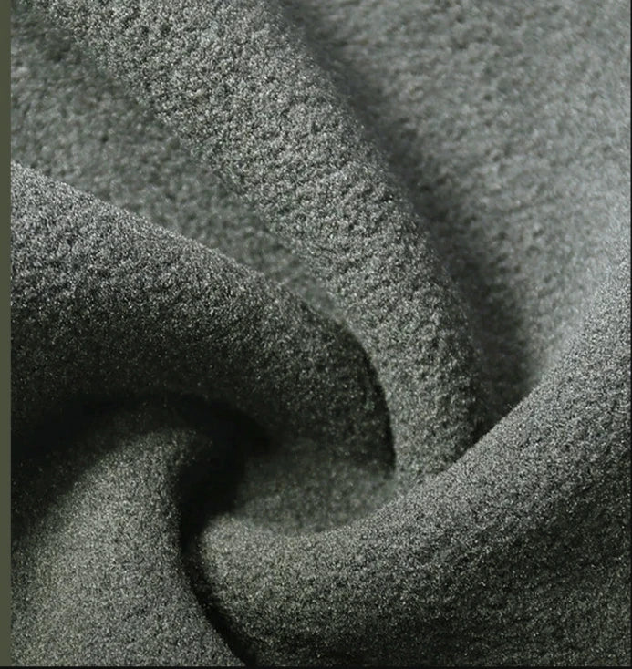 Men’s Winter Tactical Fleece Jacket – Plus Size Warm Polar Hoodie, Multi‑Pocket Full‑Zip Outdoor Coat for Hiking, Camping & Sports Tristan