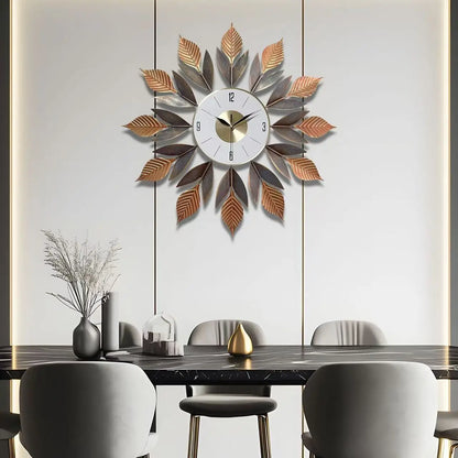 Living Room Wall-Mounted Clock: Stylish, Creative, and Modern Home Decoration Idea