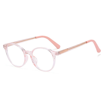 Children’s Round Colorful Glasses – TR90+CP Blue Light Blocking Eyewear for Babies & Small Kids | Durable Optical Frames