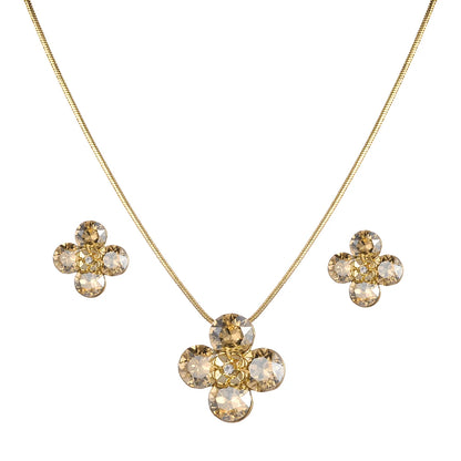 SHENGKE K0156L Women’s Luxury Watch Gift Box Set – Gold Ladies Wristwatch with Necklace, Earrings, and Bracelet | Perfect Gift for Women Carla Mae