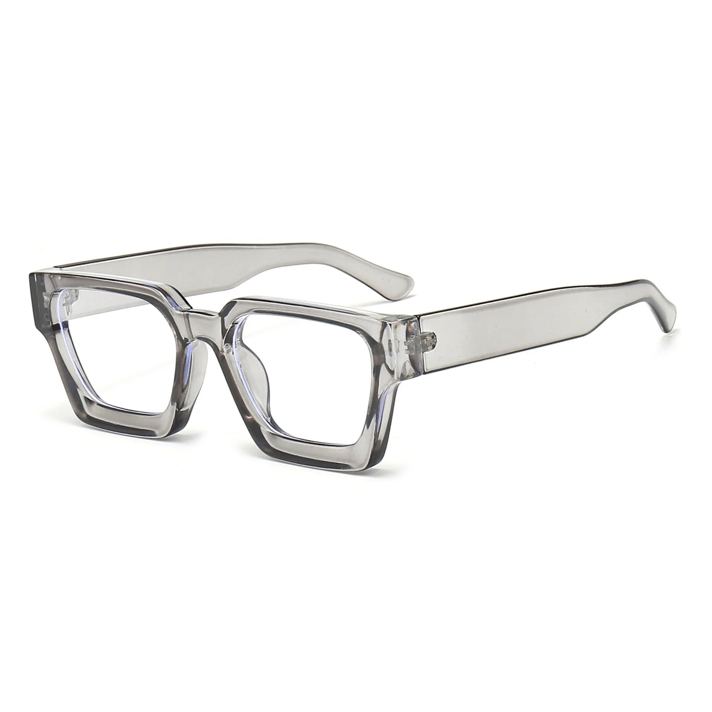 Square Frame Anti-Blue Light Glasses – Custom Logo Fashion Eyewear for Men & Women, Retro Trend Reese