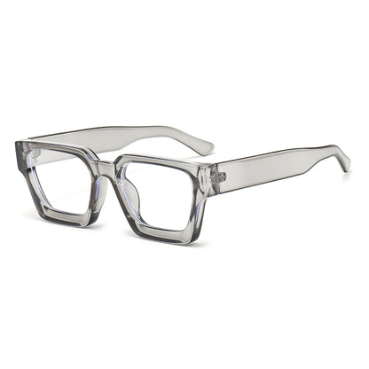Square Frame Anti-Blue Light Glasses – Custom Logo Fashion Eyewear for Men & Women, Retro Trend Reese