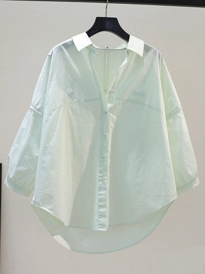 Women Loose Fitting Long Sleeve Top Hanna