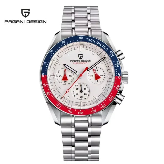 PAGANI DESIGN PD-1701 Men's Chronograph Watch - Multifunction Quartz Sport & Diving Casual Reloj Cuarzo