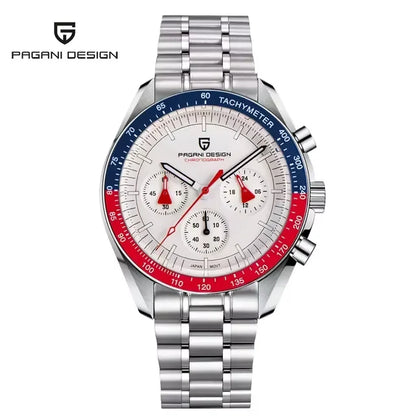 PAGANI DESIGN PD-1701 Men's Chronograph Watch - Multifunction Quartz Sport & Diving Casual Reloj Cuarzo