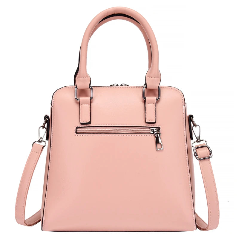 Fashion PU Leather Tote Bag Set for Women – Stylish Chain Shoulder Bags and Handbags Hannah