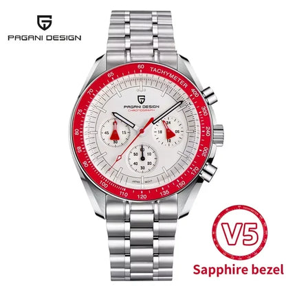 PAGANI DESIGN PD-1701 Men's Chronograph Watch - Multifunction Quartz Sport & Diving Casual Reloj Cuarzo