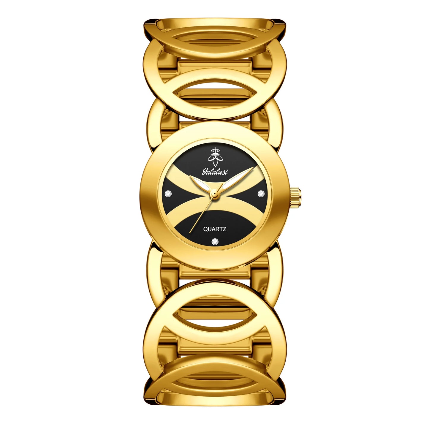 Orimart Women’s Sport Luxury Quartz Watch 30mm – Slim Acrylic Case, Pointer Dial, Alloy Band, 10M Water Resistant Faelina