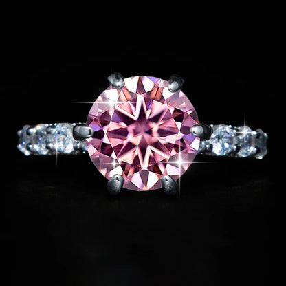 S925 Sterling Silver 5 Carat VVS D Color Moissanite Engagement Ring for Women – Luxury Wedding Band Calyra