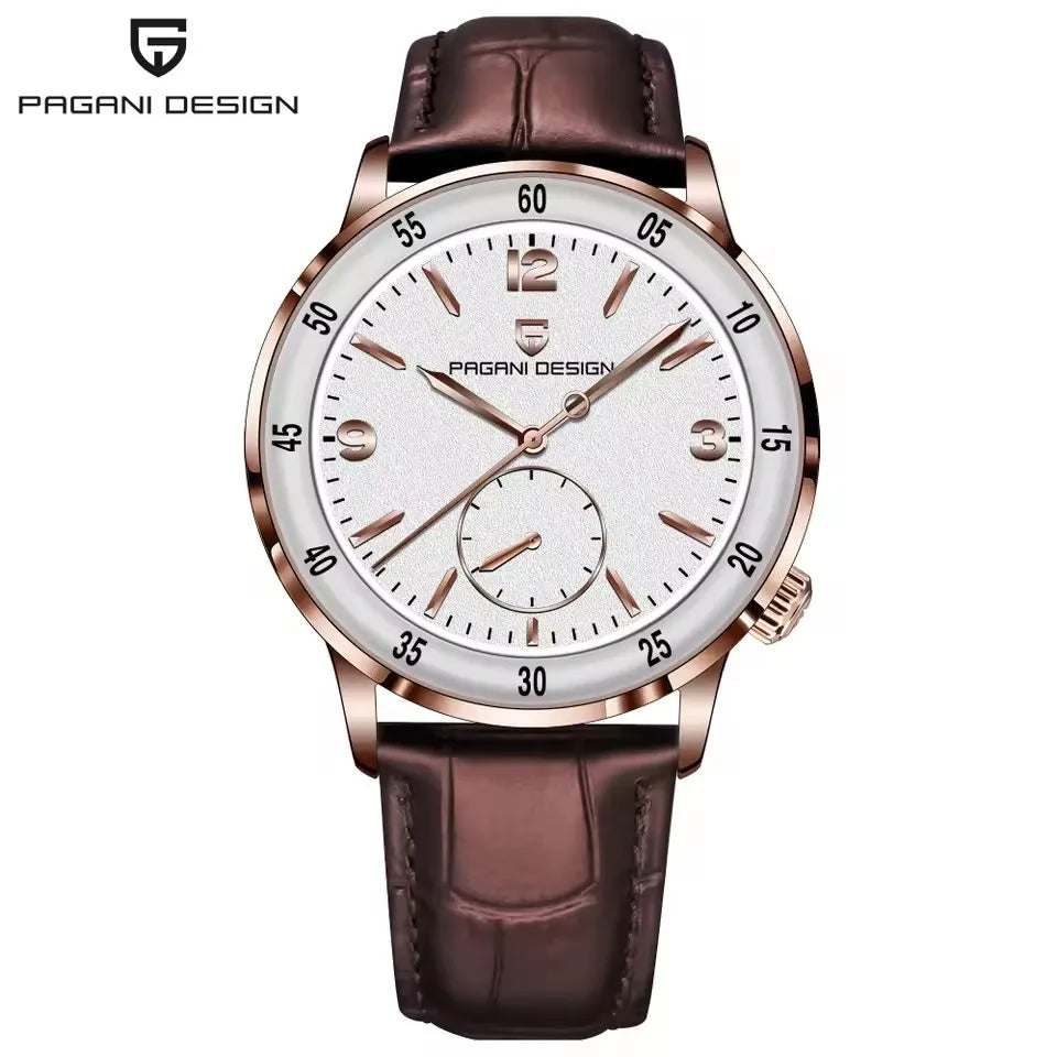 Pagani Design 1790 Automatic Mechanical Men's Watch – Luxury Chronograph, Sapphire Crystal, 100M Waterproof