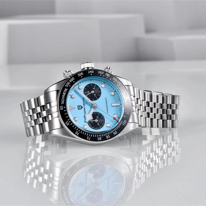 PAGANI DESIGN 1813 BB Flamingo Chronograph Men’s Watch – Luxury Sports Quartz Timepiece, Sapphire Crystal, 100M Waterproof (2026 Model)