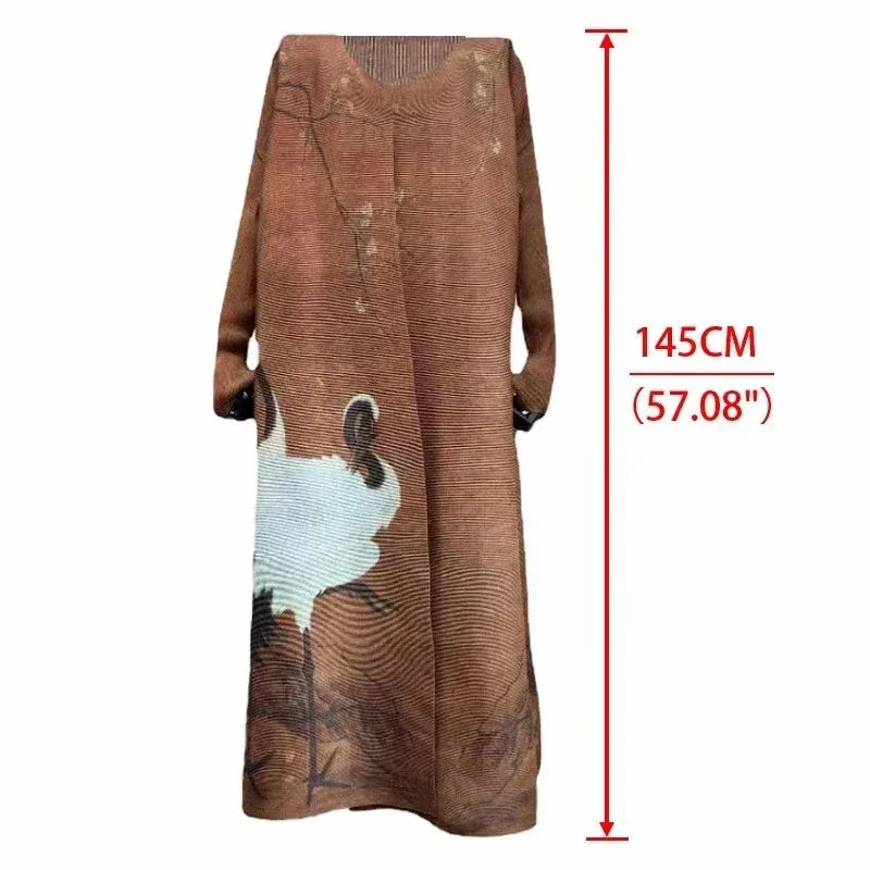 Middle Eastern Muslim Women's Clothing – Loose Arab Robe, Long Blouse, and Abaya Aaliyah