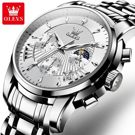 OLEVS 2892 Men's Sports Watch – Stylish Quartz Wristwatch