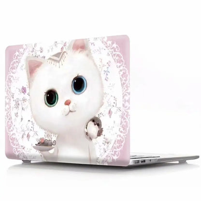 MacBook Pro Case – Stylish Hard Shell Laptop Cover with Cats Animal Design for MacBook 12-Inch