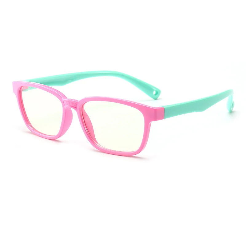 Blue Light Blocking Glasses for Kids – Comfortable Silica Gel Frames for Gadget and Screen Use Arden