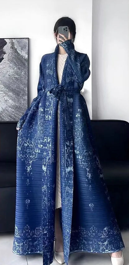 Middle Eastern Muslim Women's Clothing – Loose Arab Robe, Long Blouse, and Abaya Aaliyah