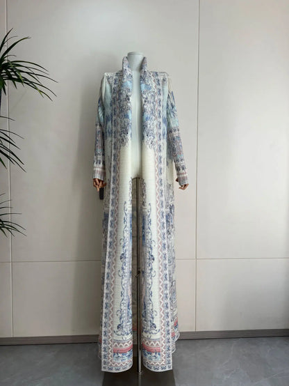 Middle Eastern Muslim Women's Clothing – Loose Arab Robe, Long Blouse, and Abaya Aaliyah