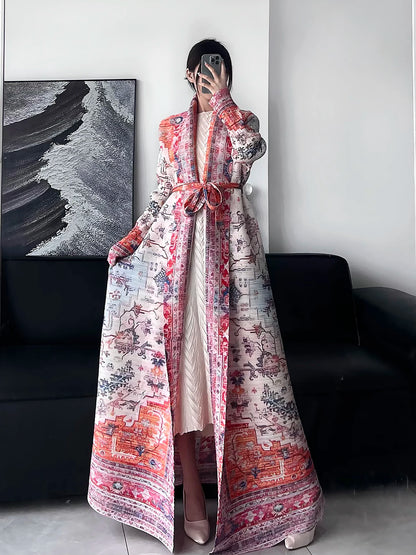 Middle Eastern Muslim Women's Clothing – Loose Arab Robe, Long Blouse, and Abaya Aaliyah