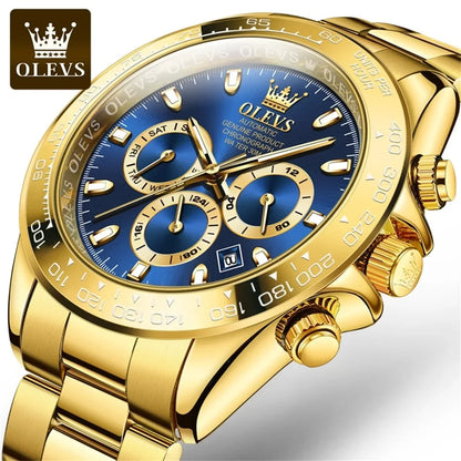 Olevs 6638 Men's Luxury Automatic Watch – New Arrival, High-Quality Mechanical Movement, Business & Sport Fashion Design