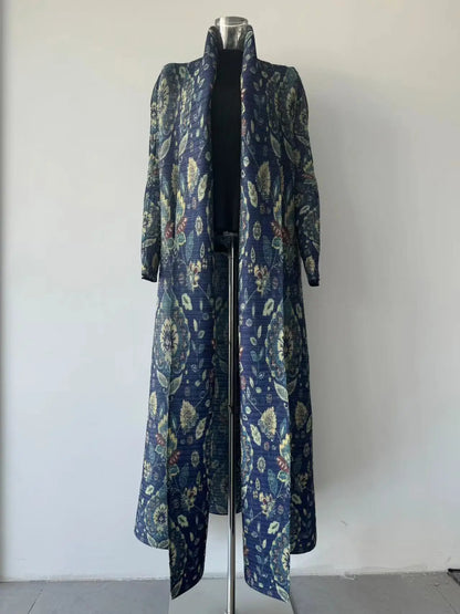 Middle Eastern Muslim Women's Clothing – Loose Arab Robe, Long Blouse, and Abaya Aaliyah