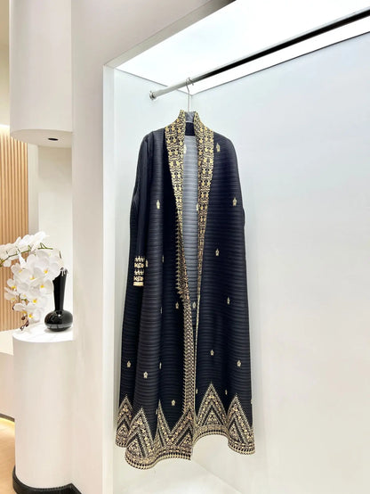 Middle Eastern Muslim Women's Clothing – Loose Arab Robe, Long Blouse, and Abaya Aaliyah
