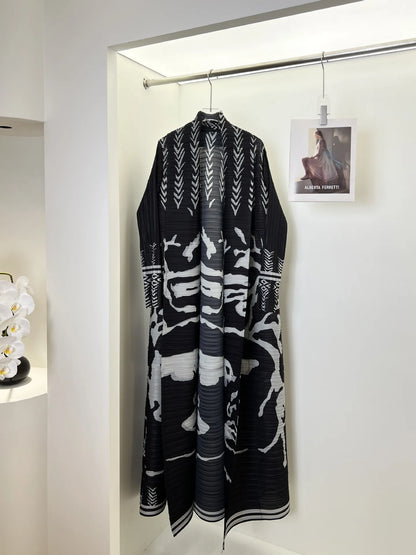Middle Eastern Muslim Women's Clothing – Loose Arab Robe, Long Blouse, and Abaya Aaliyah