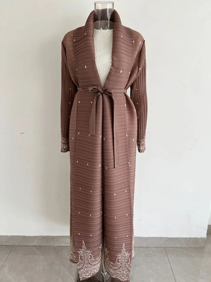 Middle Eastern Muslim Women's Clothing – Loose Arab Robe, Long Blouse, and Abaya Aaliyah
