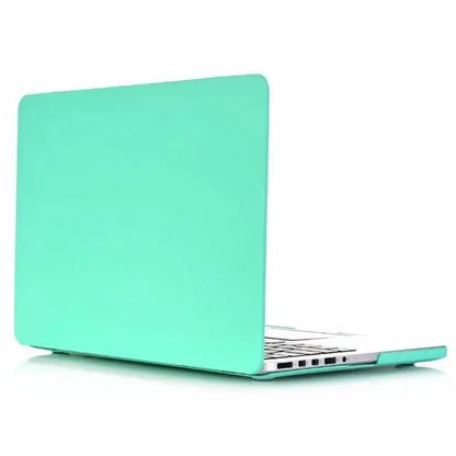 Hard Plastic Matte Cream Laptop Case for MacBook 14 Pro (A2442) & 16 Pro (A2485) – 2021 Models