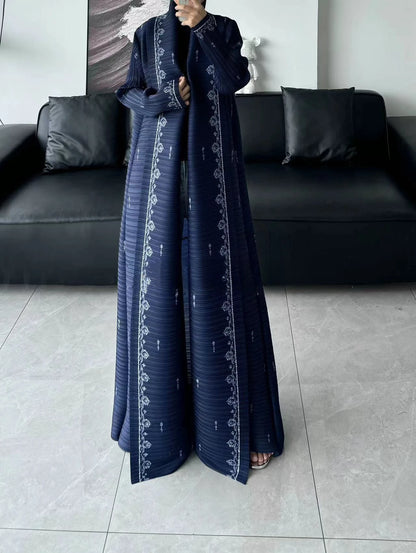Middle Eastern Muslim Women's Clothing – Loose Arab Robe, Long Blouse, and Abaya Aaliyah
