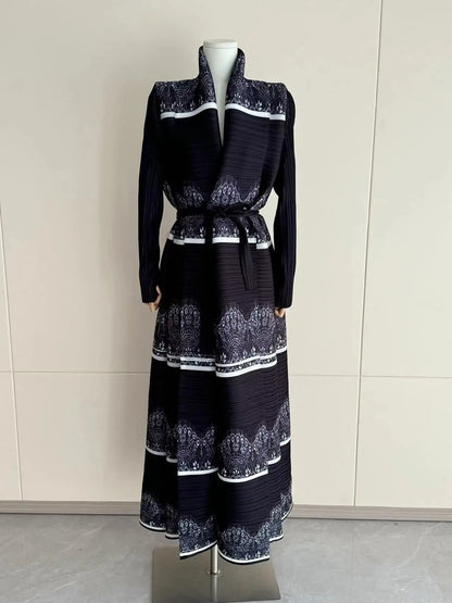 Middle Eastern Muslim Women's Clothing – Loose Arab Robe, Long Blouse, and Abaya Aaliyah