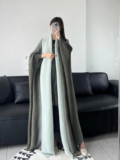 Middle Eastern Muslim Women's Clothing – Loose Arab Robe, Long Blouse, and Abaya Aaliyah