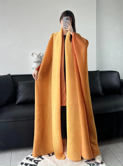 Middle Eastern Muslim Women's Clothing – Loose Arab Robe, Long Blouse, and Abaya Aaliyah